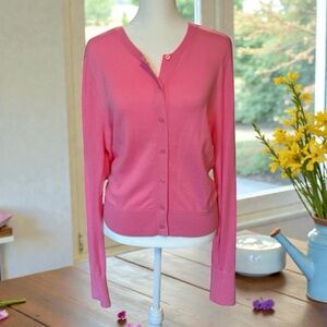 LOFT Vibrant Pink Women's Cardigan